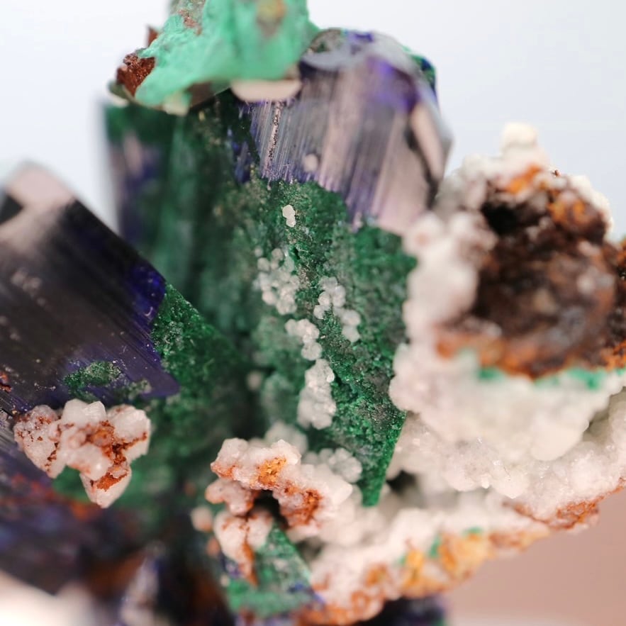 アズライト / マラカイト【Azurite with Malachite】モロッコ産