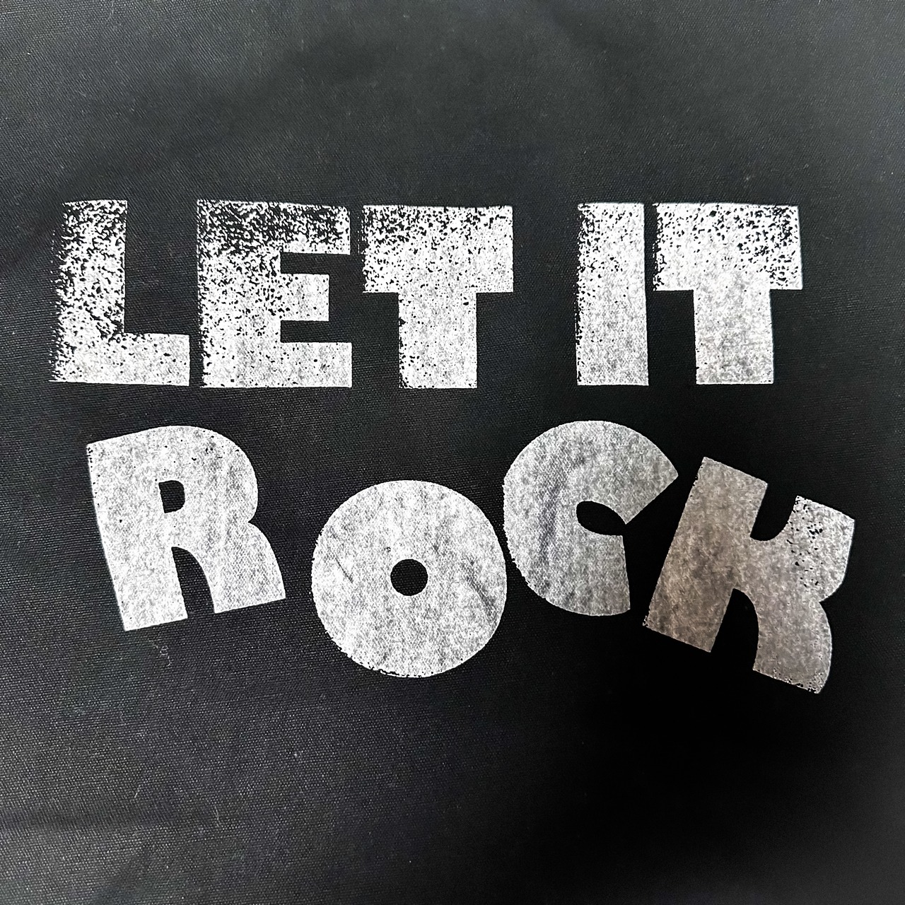 UNFINISHED  LET IT ROCKトートバッグ25002