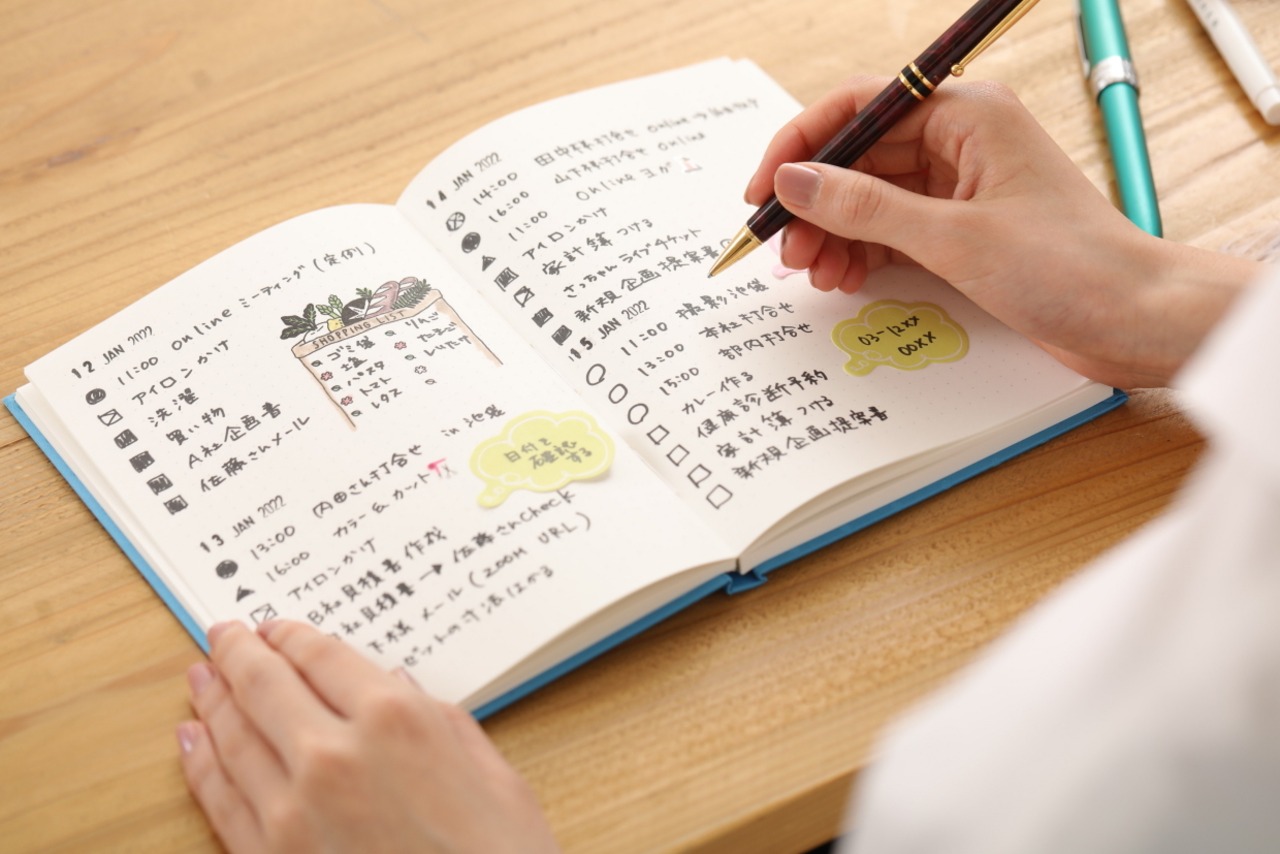 テキスタイルノート LIBERTY（リバティ）生地使用シリーズ「スカイ・ルーン」