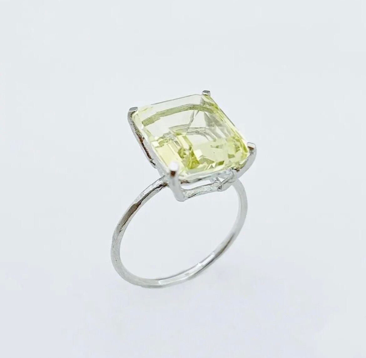 レモンクォーツ リング | LAPAGE Bijoux