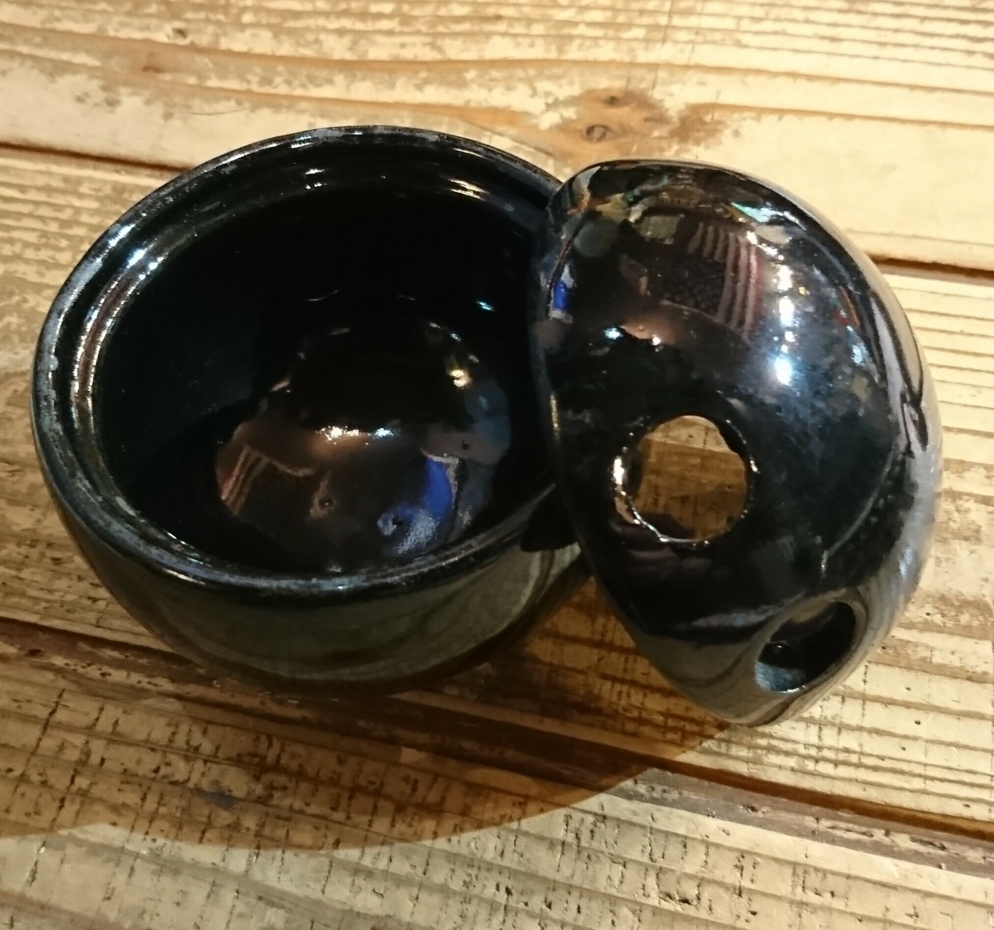 50s vintage bowling pottery case ヴィンテージ ボウリング 玉 小物