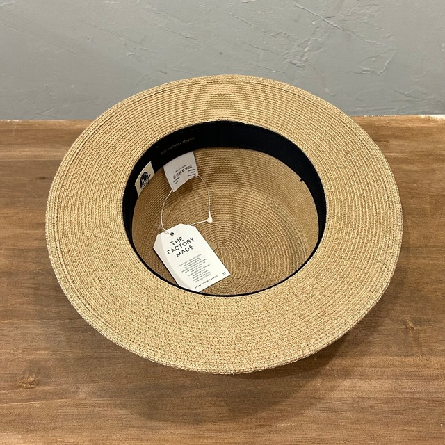 RAFFIA BLADE BOATER