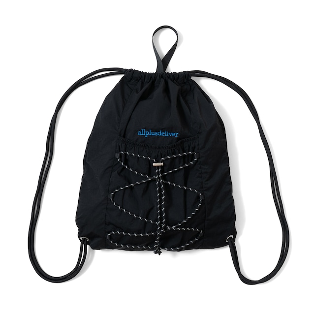APD BUNGEE CORD KNAPSACK / BLACK