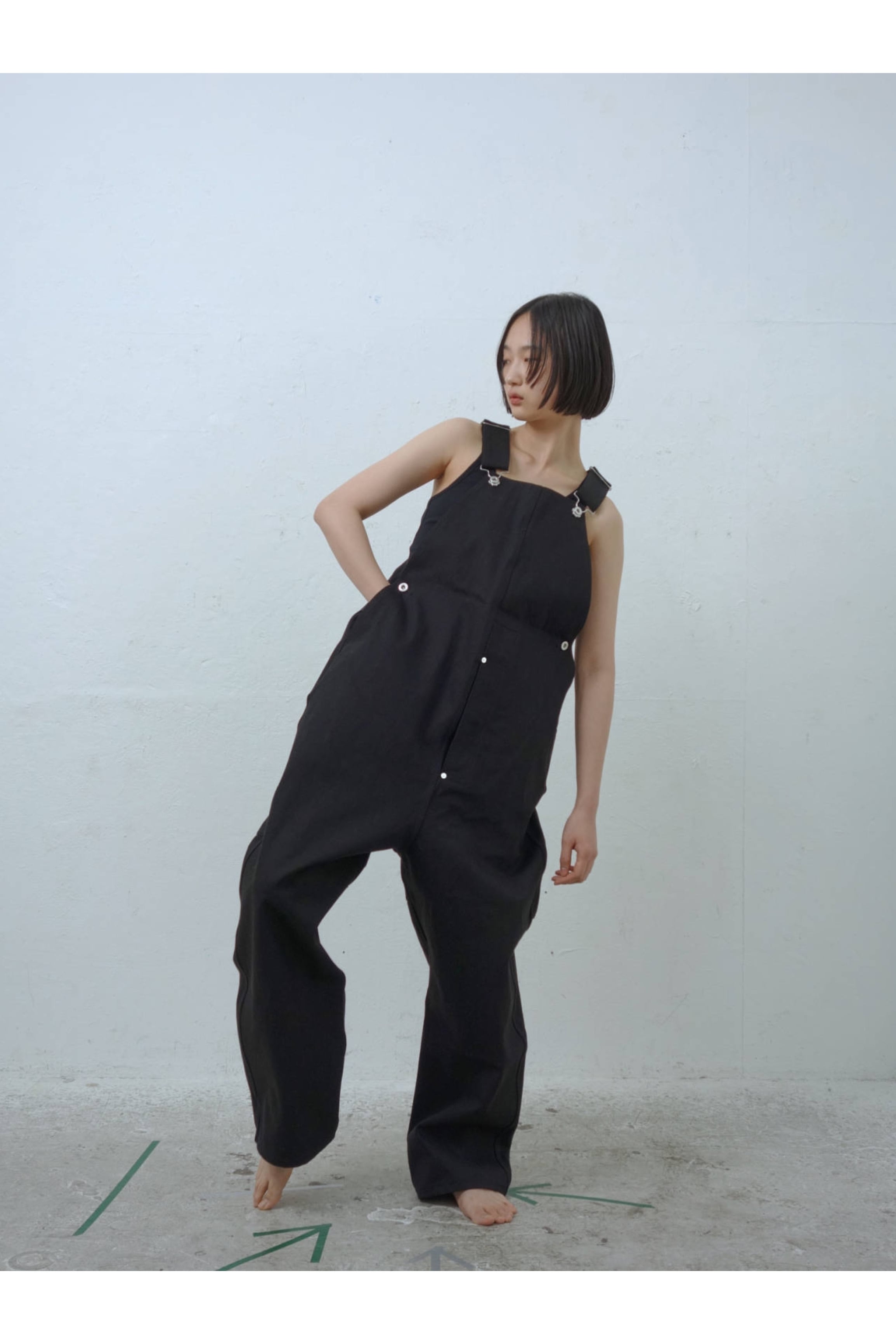 TUKI type2 denim オーバーオール size2 ツキ tuki オーバーオール