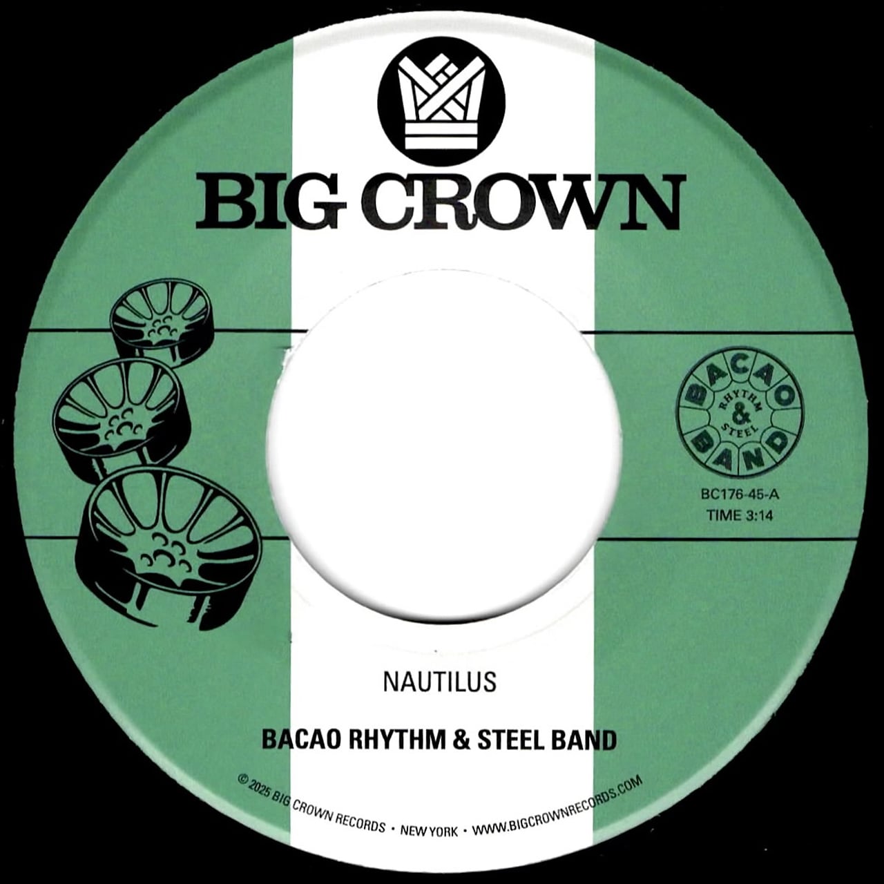 【7"】Bacao Rhythm & Steel Band - Nautilus / Maria Tambien