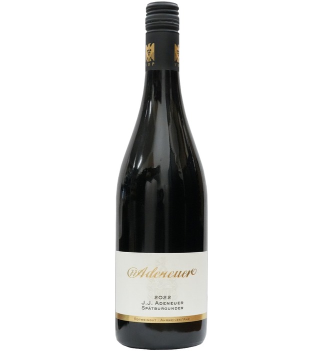 【現地完売バックヴィンテージ】 アデノイアー シュペートブルグンダー 2022 J.J. Adeneuer PURIST Spätburgunder