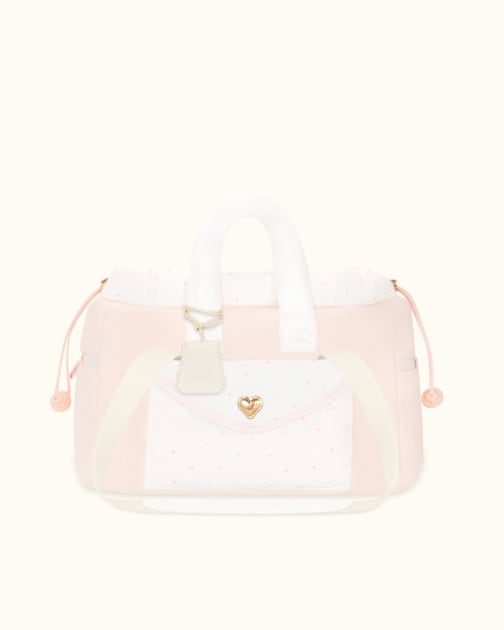 S/即納【seoru】Letter Bag (Pink)