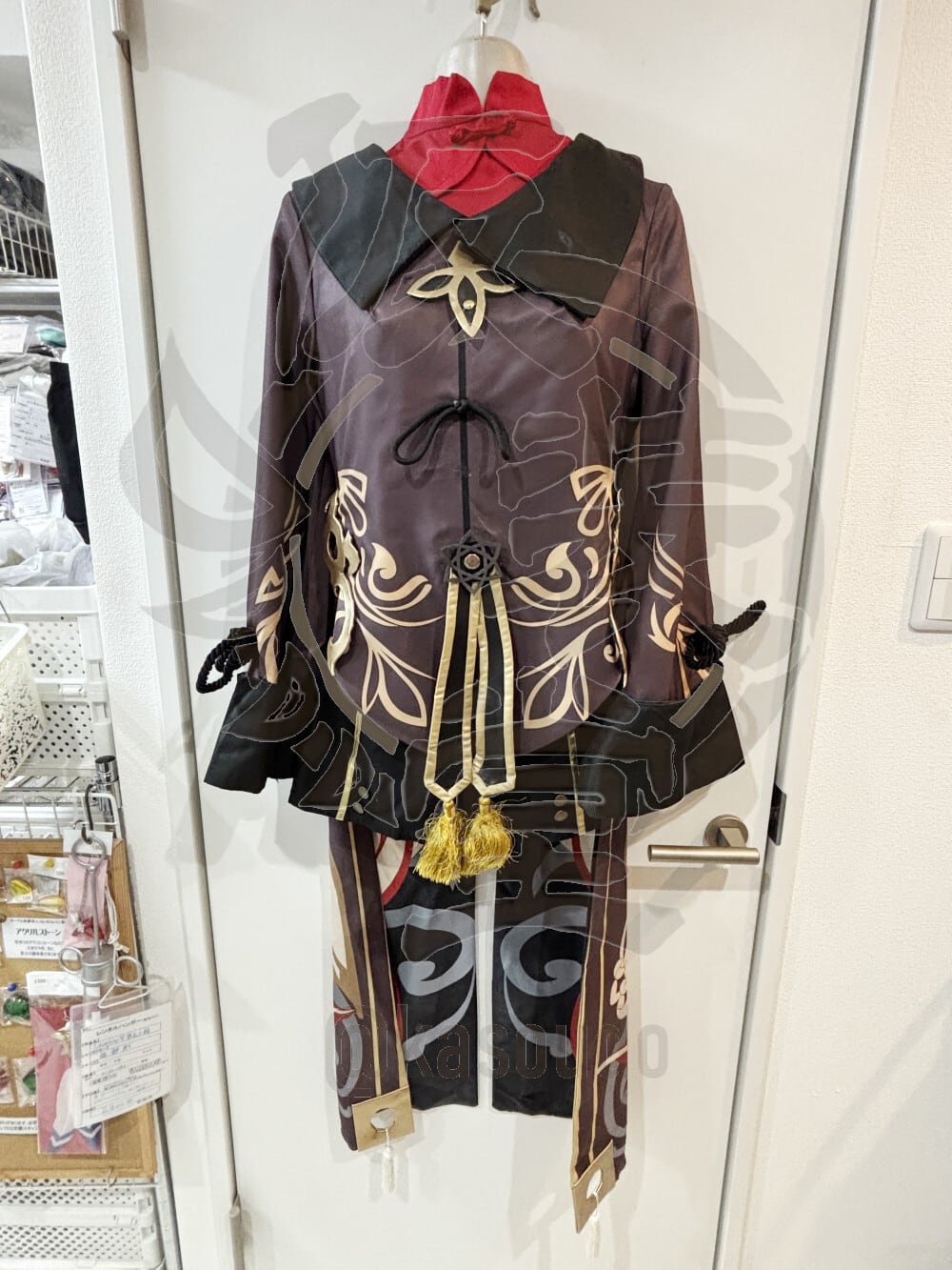 原神 胡桃 風衣装