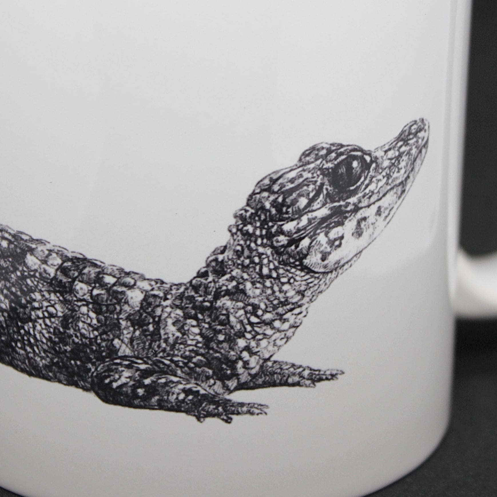 ワニ マグカップ ＜雨宮ひかるさんデザイン＞ | 熱川バナナワニ園 売店