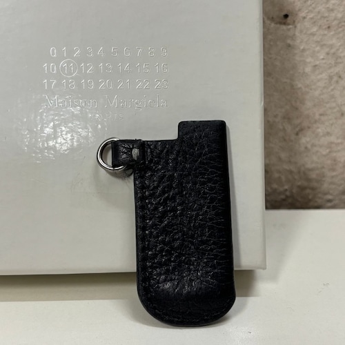 Maison Margiela メゾンマルジェラ Leather Lighter Case レザー ライターケース S35VT0074 ブラック【表参道A06】