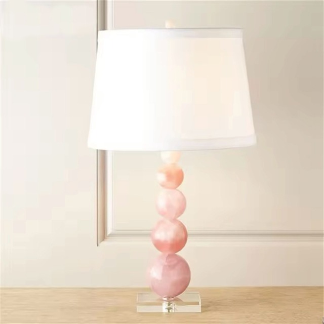 調光テーブルランプ｜ピンク お洒落