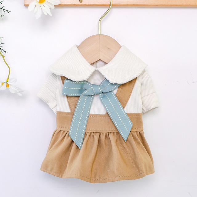 Cute Ribbon Overalls Skirts