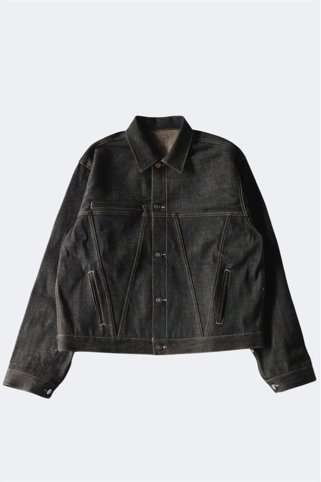 daisuke tanabe 【coffee black denim jacket -black-】
