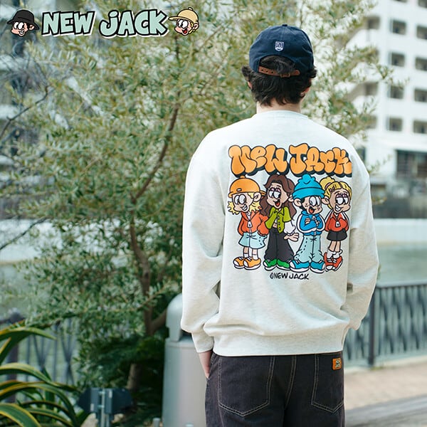 NEW JACK 4人組トレーナー | fast