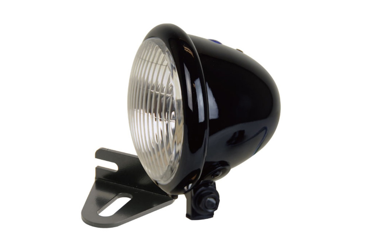 4-1/2”Bates type head light - with bracket BLACK ／SR400/500