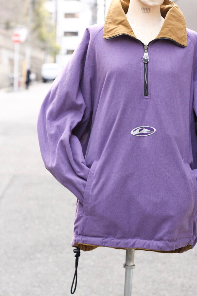 90's QUIK SILVER reversible pull over 