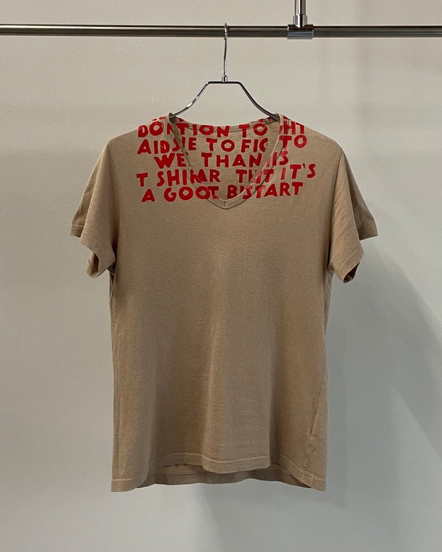 【2008aw Maison Margiela】AIDS-T shirt