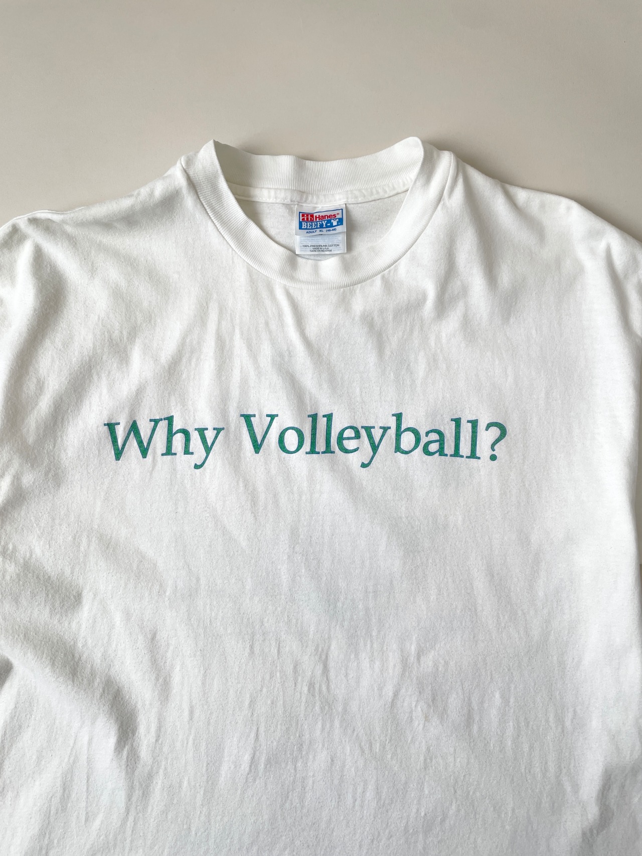 Why Volleyball? tee - 4