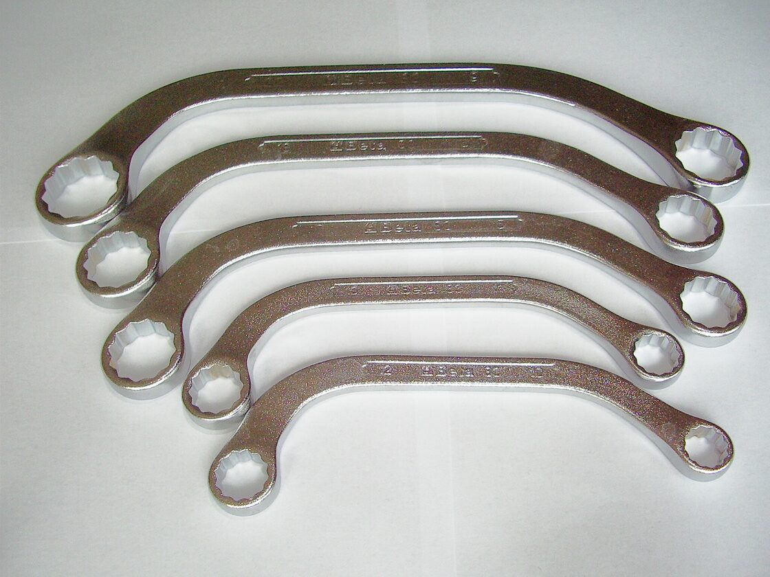 1271]ベータ ハーフムーンレンチ5本セット 10～22mm BETA 83/S5  