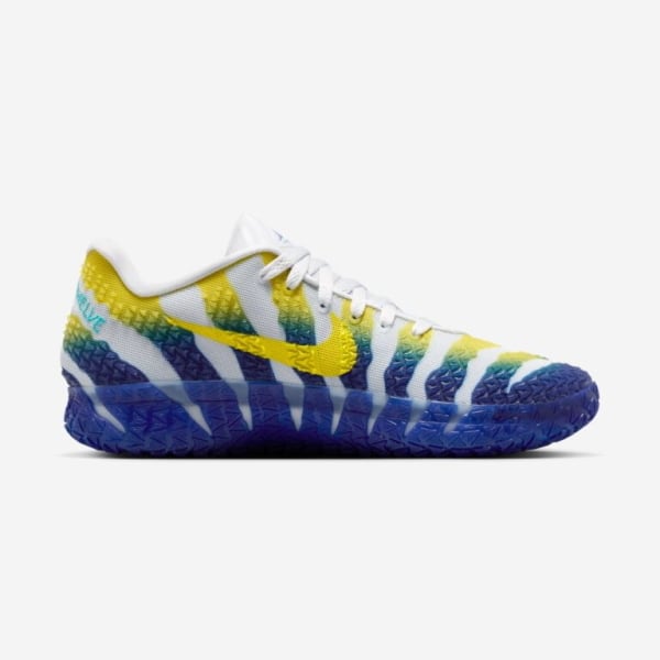 NIKE JA 3 Pure Platinum ナイキ ジャ モラント 3 イエロー ブルー