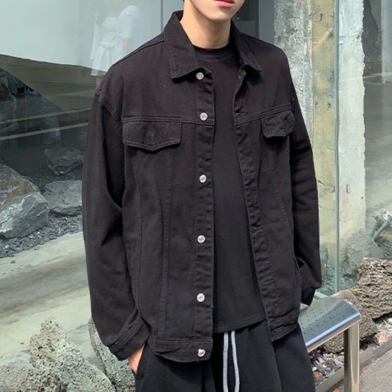 パッチポケットカラーデニムジャケット C10472