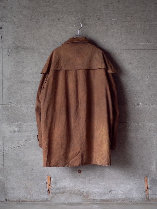 "DRIZA-BONES" '90s vintage Oiled riding coat