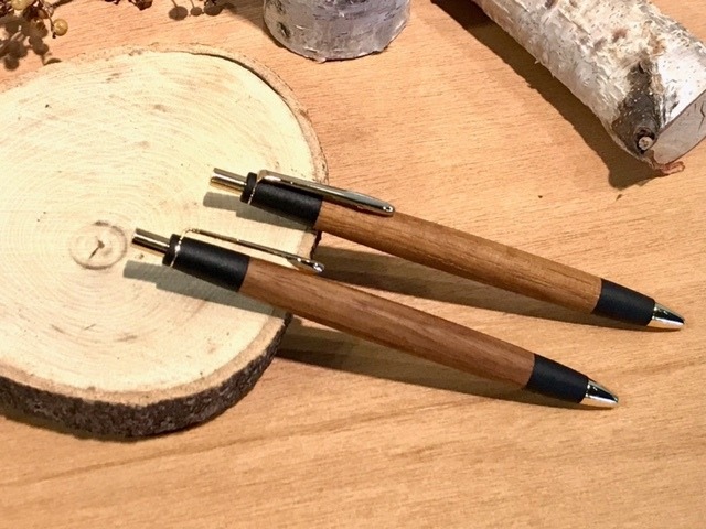 「匠」筆記具シリーズ　木軸シャープペン・ボールペン  　 チーク