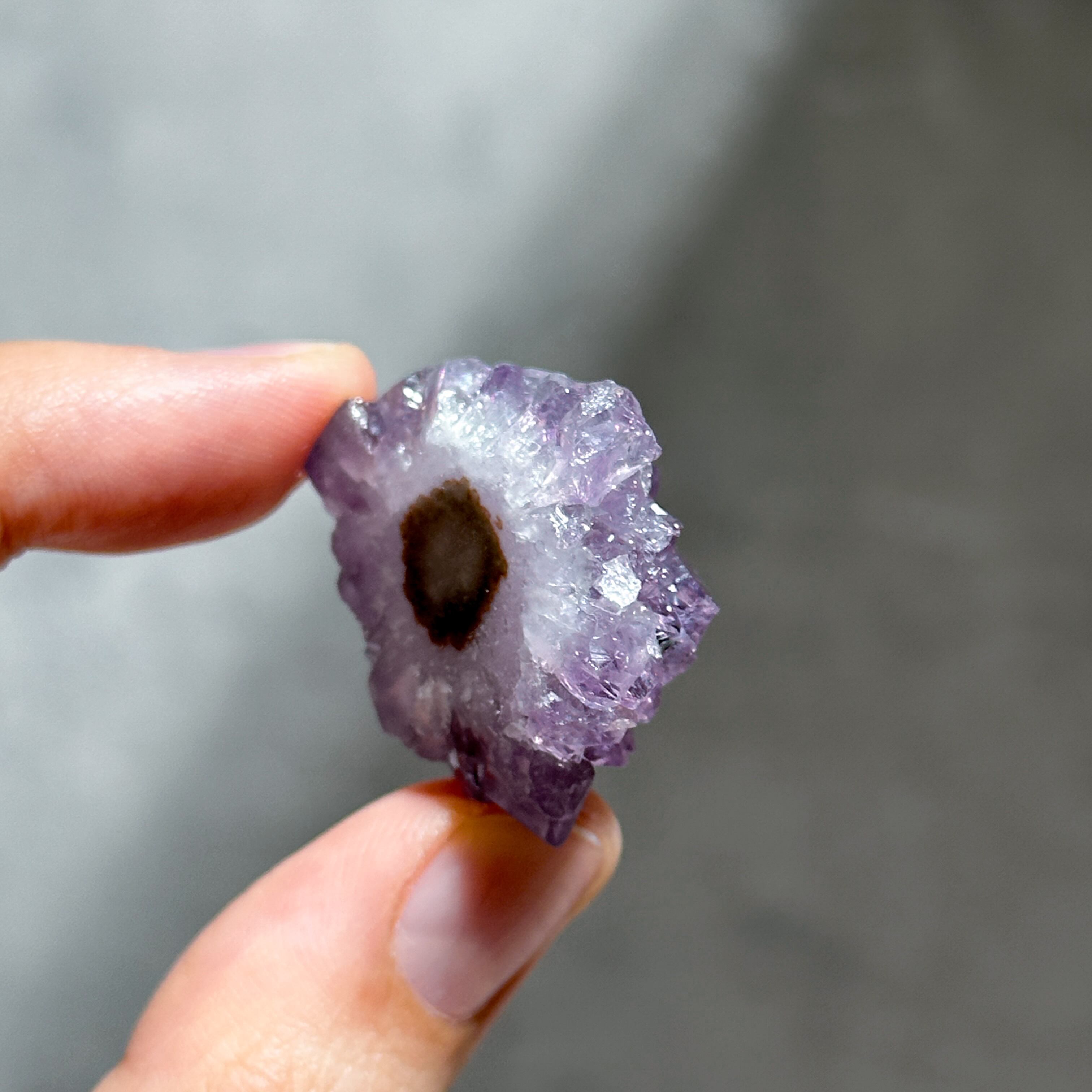 ウルグアイ産フラワーアメジスト 原石43◇ Flower Amethyst ◇天然石