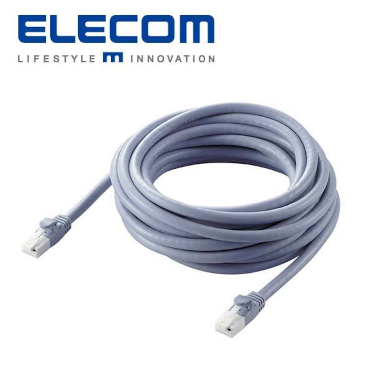 エレコム(ELECOM) LD-GPATBURSシリーズ (ヨリ線 ツメ折れ防止モデル) Cat6a LANケーブル 5m ブルー (LD-GPAT/BU5/RS)