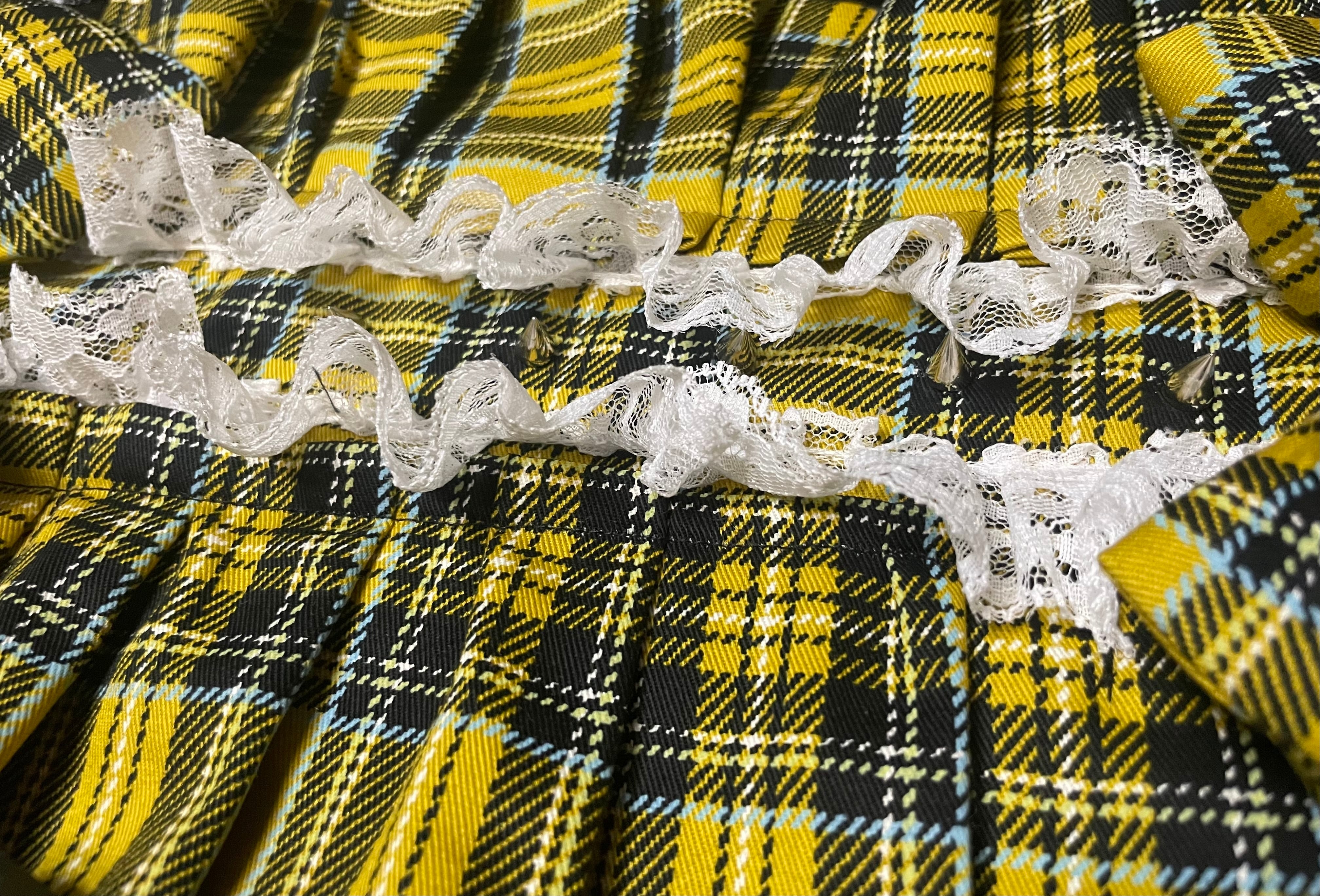 Plaid Frill ヘッドドレス 全4種 | Humoff