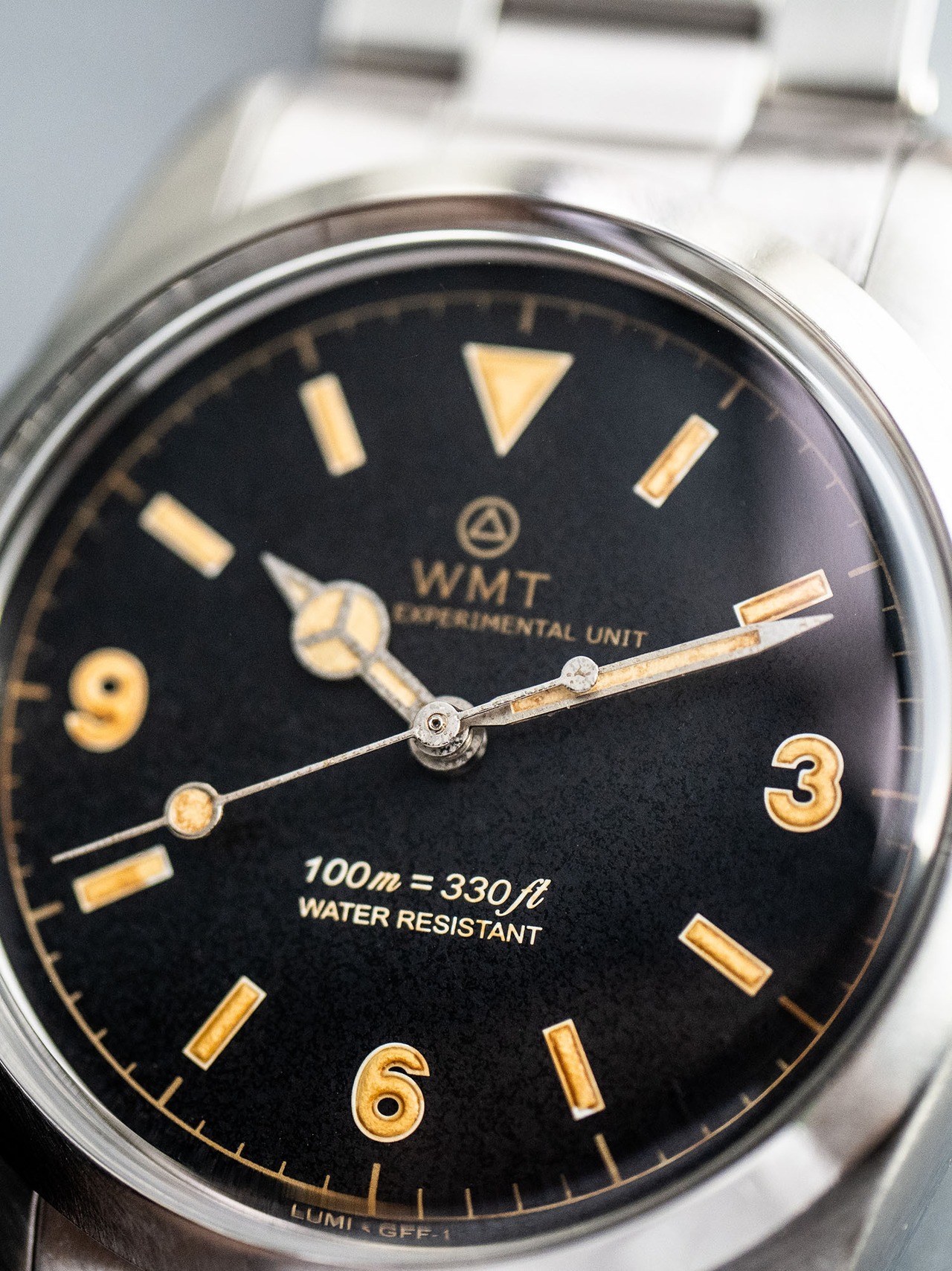 WMT WATCHES Barracuda – Black Dial Edition / Heavy Aged