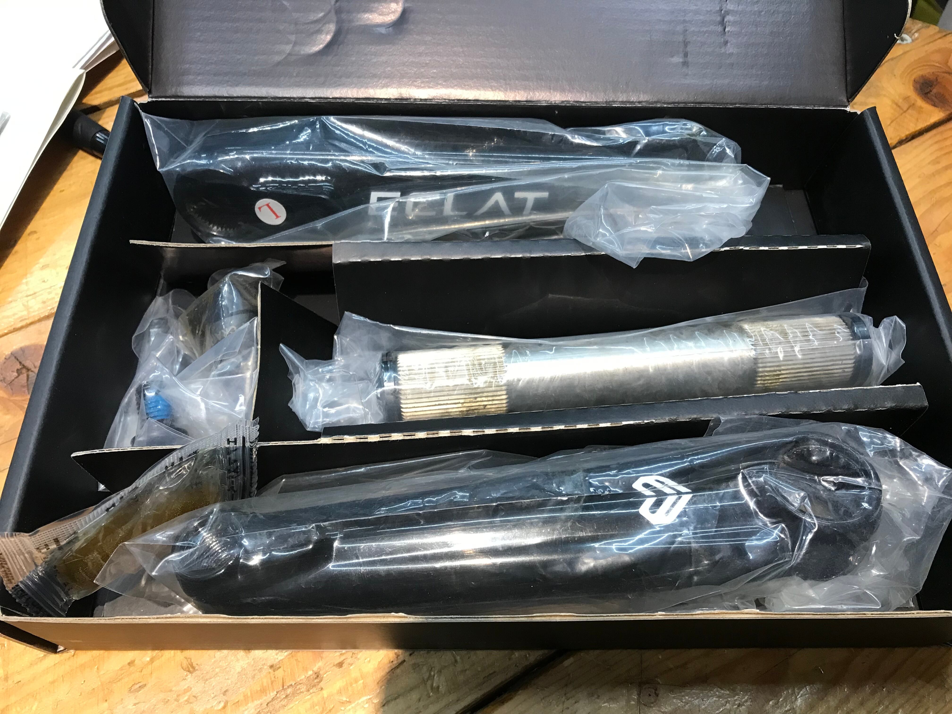 152mm ECLAT TIBIA XLT Black | bmxshop