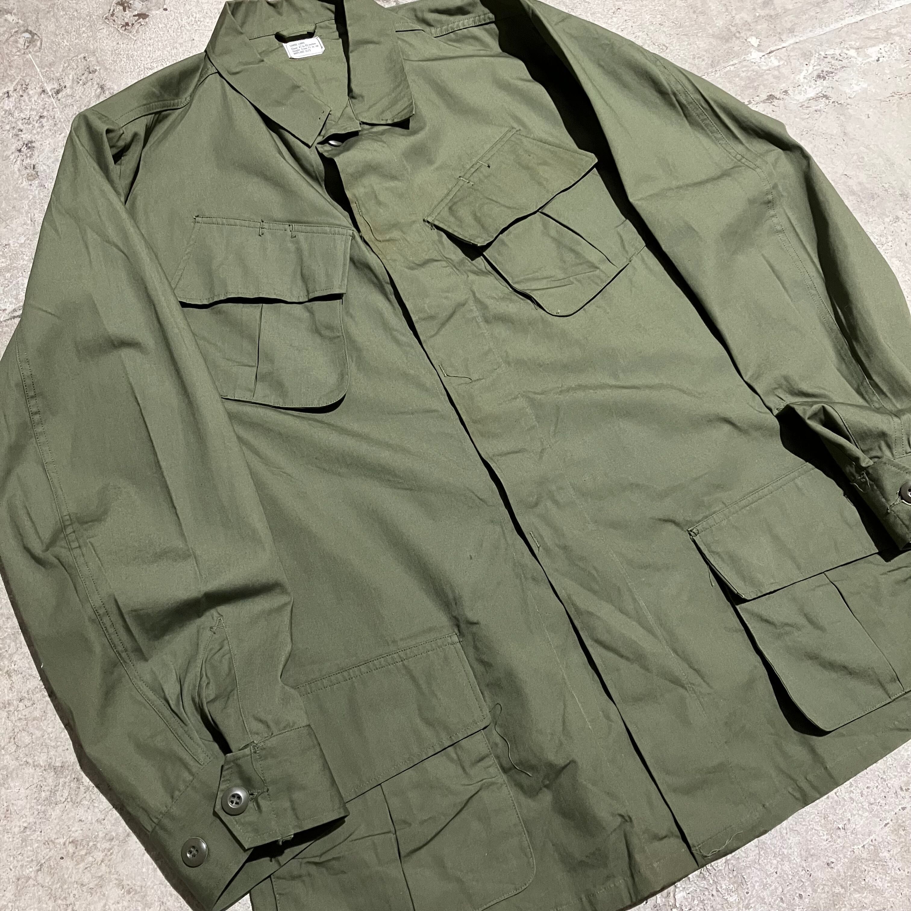 s～ U.S.ARMY / ジャングルファティーグ 3rd ノンリップ サイズL/L