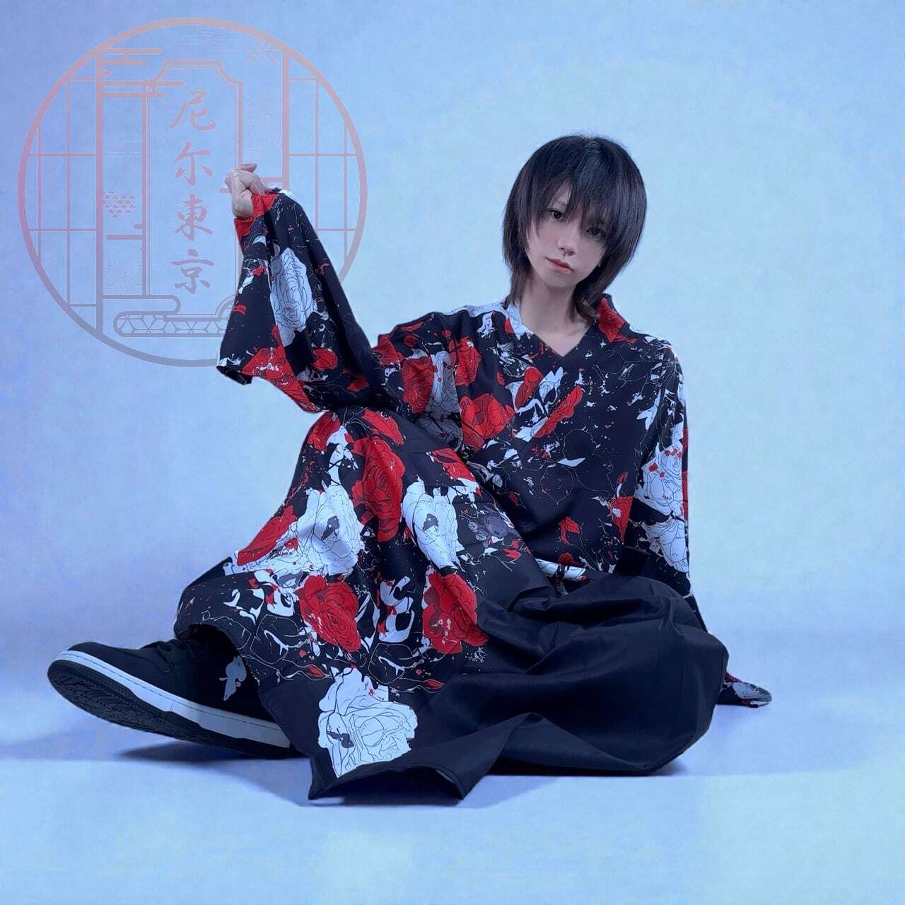 3000円OFF》UNISEX着物風コーデセット【ELEGANT ROSE】 | NIER CLOTHING