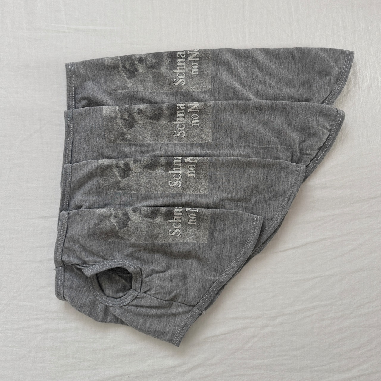 neko print dog Tshirt