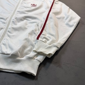 80s〜90s Vintage Adidas Track Jacket white 古着