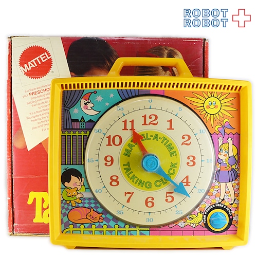 MATTEL A TIME Talking Clock A