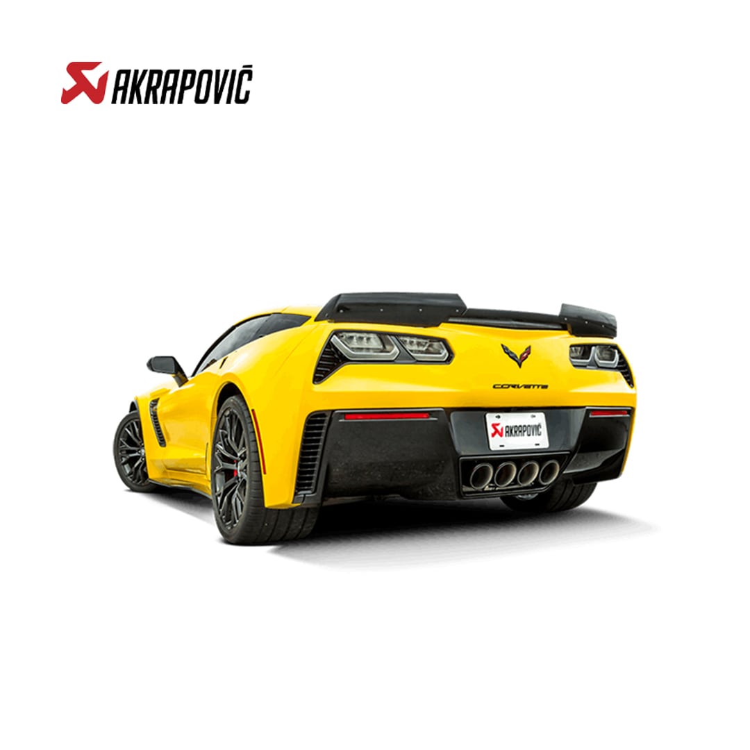 AKRAPOVIC CHEVROLET / シボレー CORVETTE STINGRAY(C7) Evolution Line (Titanium)