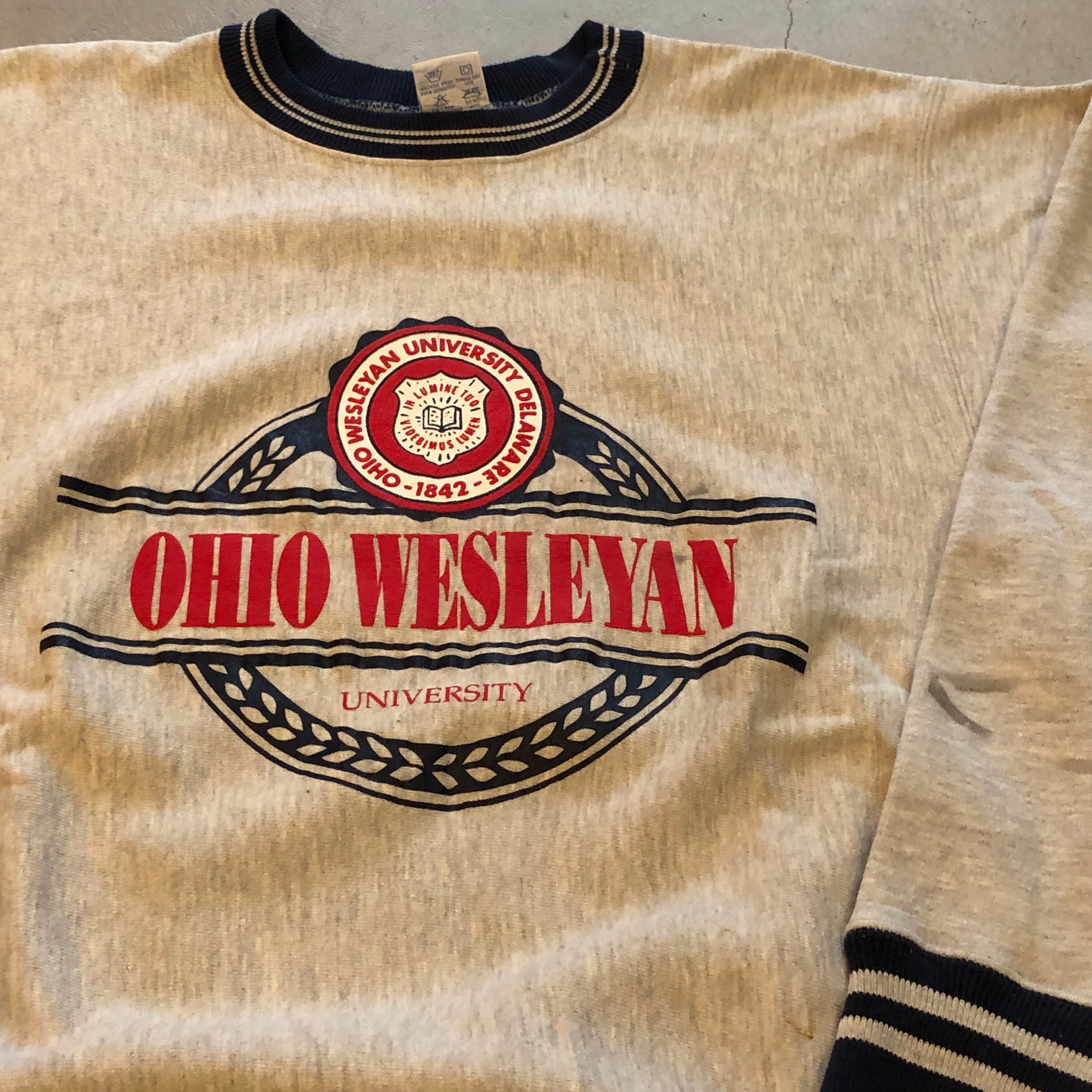 90s champion wesleyanuniversity リバースウィーブ 【公式通販】