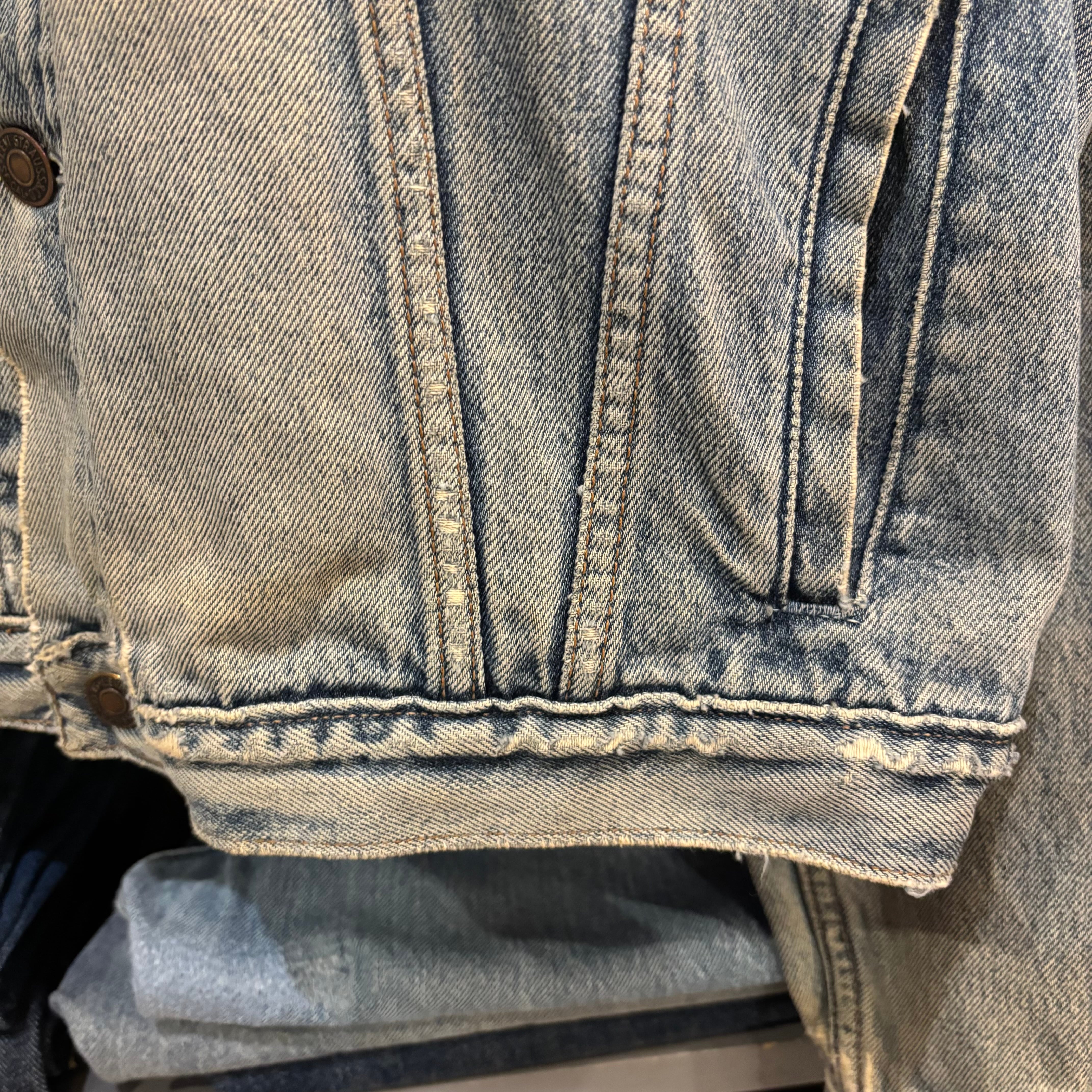 90s Euro Levis 71165-0225 Denim Trucker Jacket Tunisia製 | VOSTOK