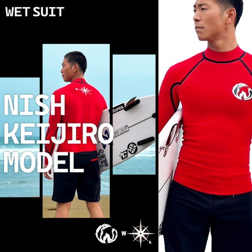 プロサーファー 西慶司郎 選手 モデル ウェットスーツの商品画像2
