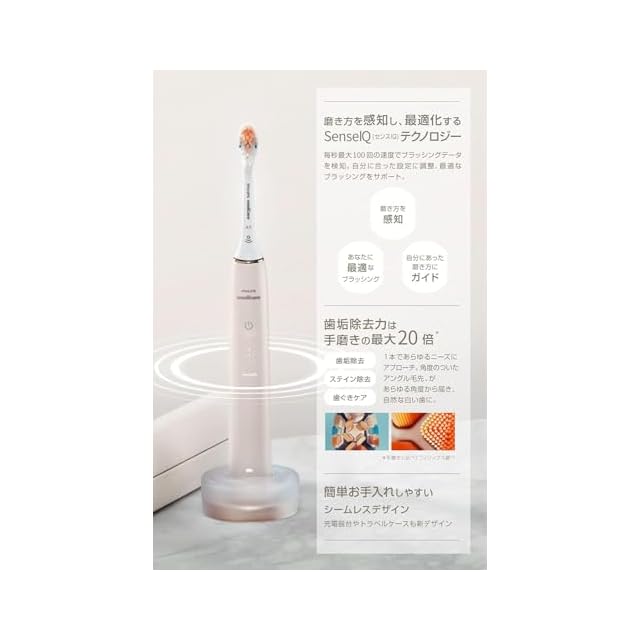 フィリップス 電動歯ブラシ　ソニッケアー プレステージ9900 Philips（フィリップス） 電動歯ブラシ 公式ストア限定替えブラシ