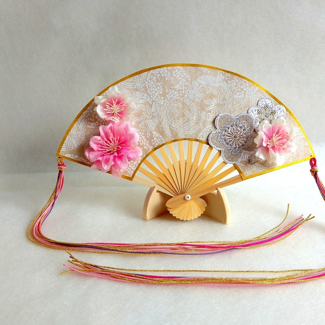 扇飾り【桃の節句・雛祭り】 | 文鳥