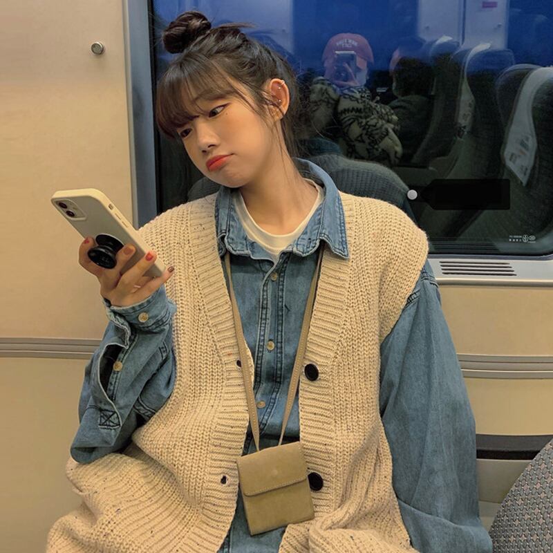 シャツ スプリングスタイルルーズトップス 春物 試着室33687486546