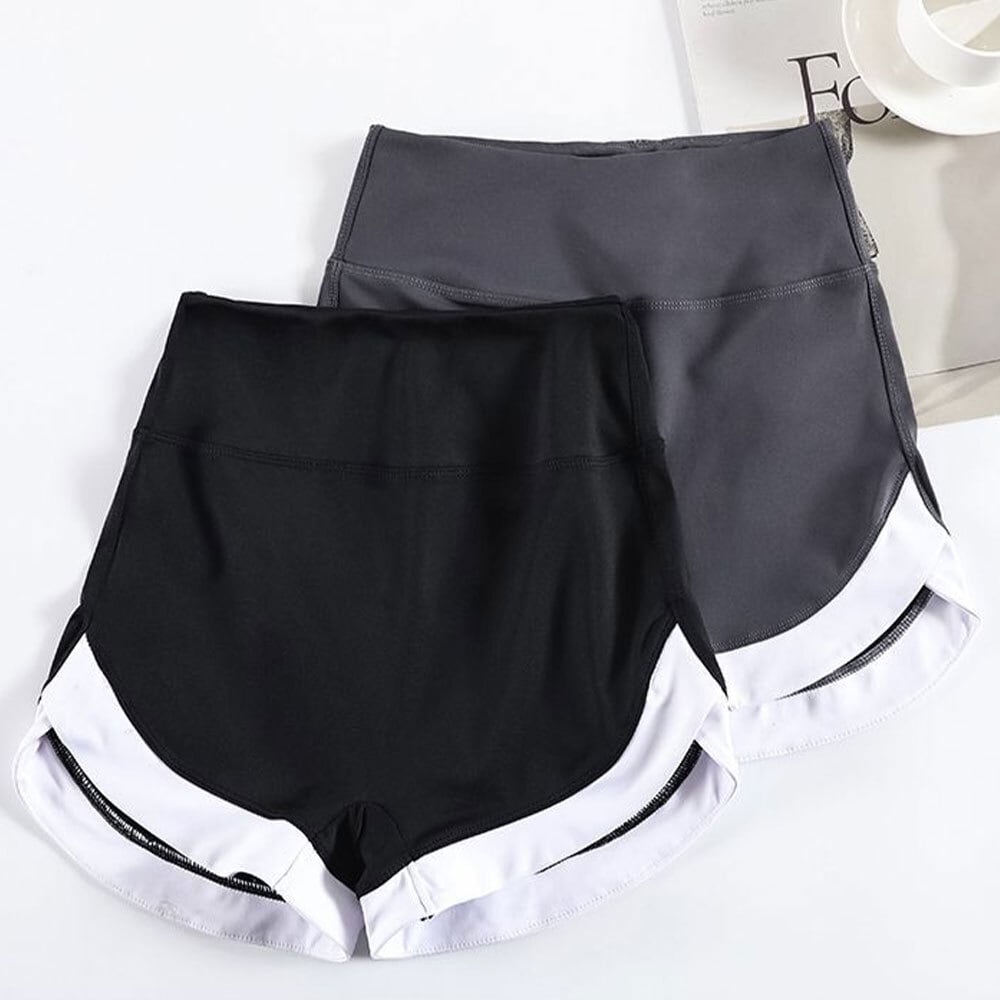 【送料無料】 スポーツ ショートパンツ ヨガ ダンス レディース 春夏 韓国 インナーパンツ ストレッチ 動きやすい バックロゴ スポーツパンツ 運動 フィットネス ヨガパンツ 大人可愛い 大人女子