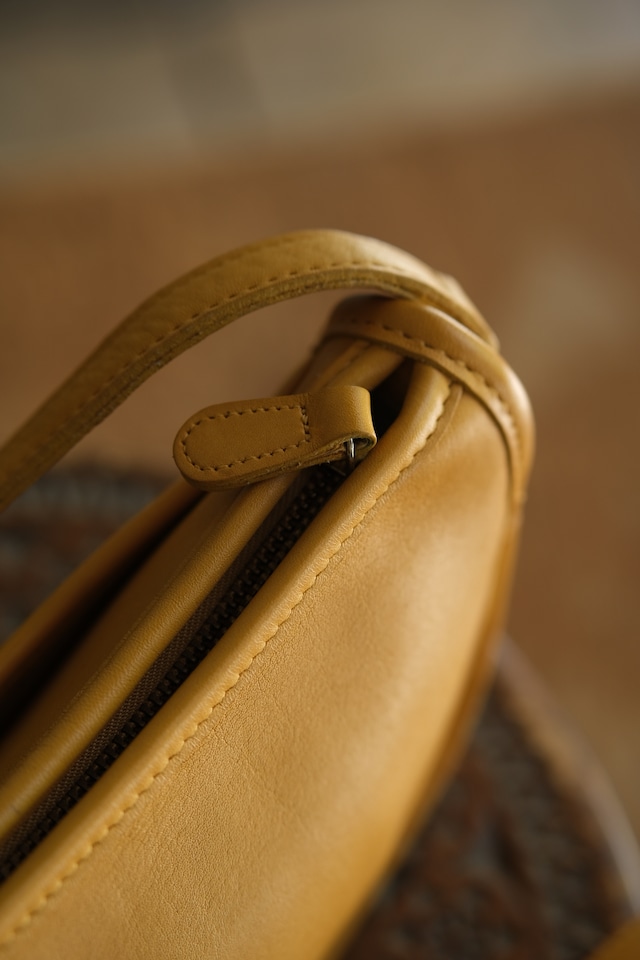Utah/80-90’s “OLD COACH” glove leather shoulder bag