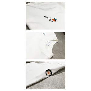 Embroidered crew neck t-shirt 0611