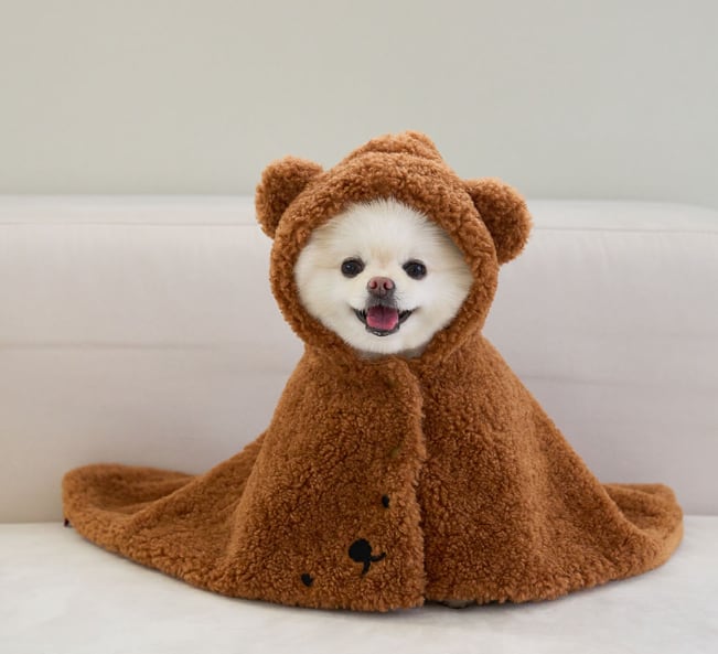 Ssize/即納【noutti】Caw Cape Blanket