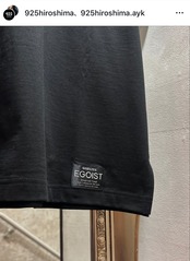 GODSIZE 2025 V NECK TEE [BLACK WINGS]