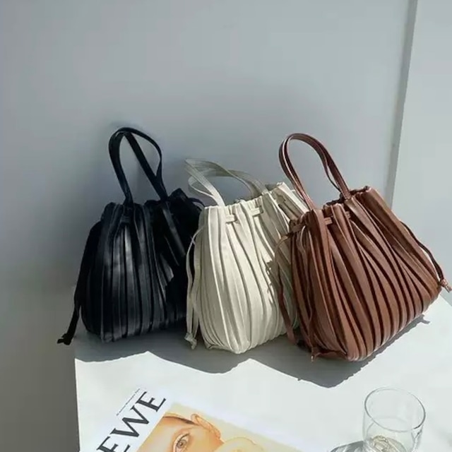 2way pleats bag N20066